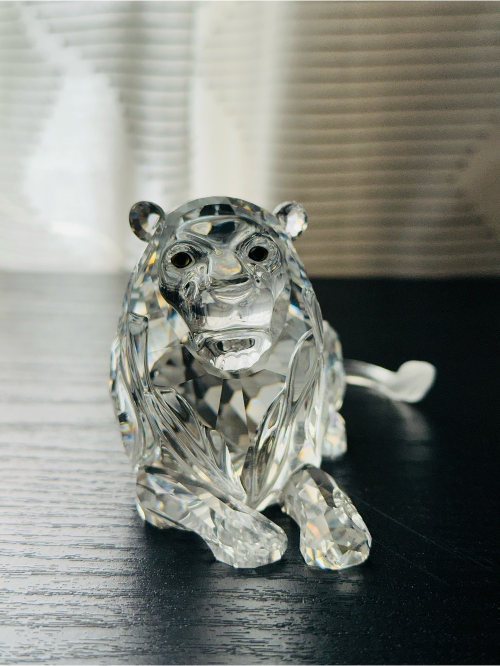 Swarovski Clear Crystal Lion Figurine - Picture 10 of 15